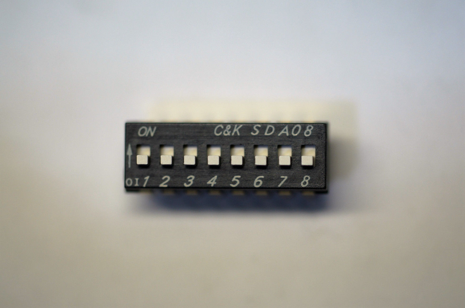 [black 8 position DIP switch - 
click for larger version]