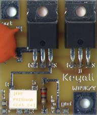 [Keyall circuit board picture - click for larger view of board ]